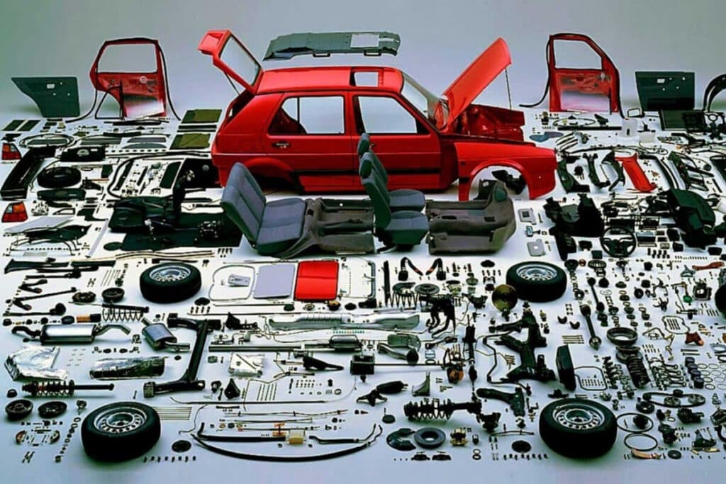 اجزای داخلی خودرو