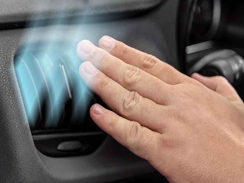 سیستم تهویه مطبوع خودرو